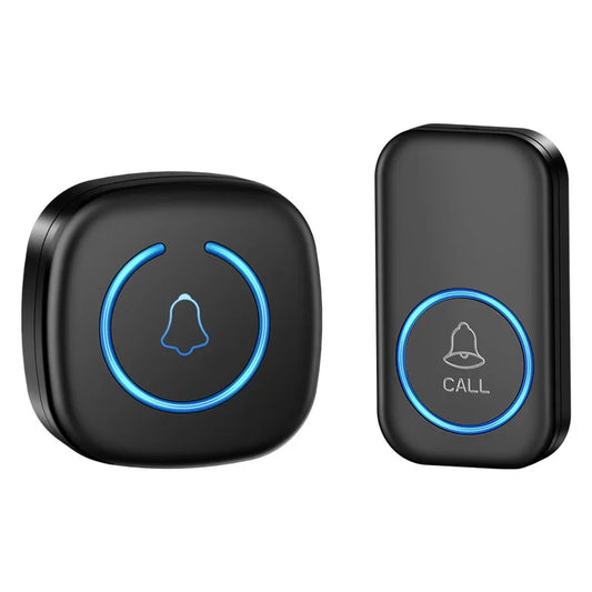 Wireless Doorbell Intelligent Welcome Door Bell 300M/984 FT Remote 60 Songs Melodies Home Smart Doorbell US EU Plug Optional